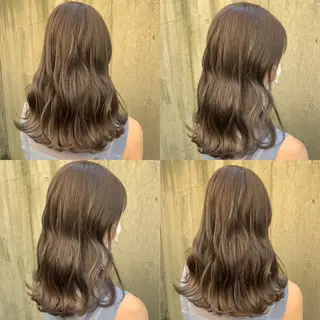 ミディアム カラー 🤍透明感/韓国風 🤍サクラギヒトミのヘアスタイル