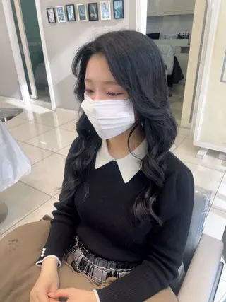 ロング カラー Ash 銀座店所属・銀座/カラー 🎀momo🎀のヘアスタイル