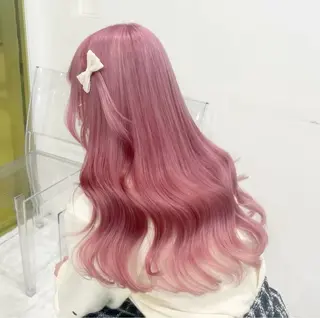 カラー akari🎀🤍 ガーリーstyleのヘアスタイル