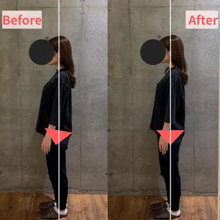 美容整体師力也 姿勢/小顔/目黒のエステ・リラクイメージ