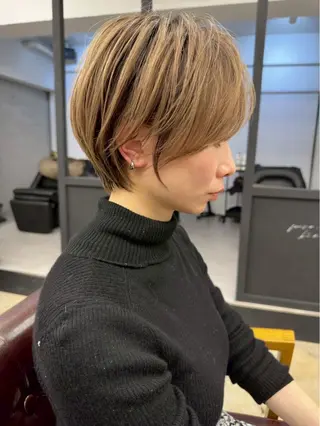 ショート juve.別府店所属・juve別府店 リンのヘアスタイル