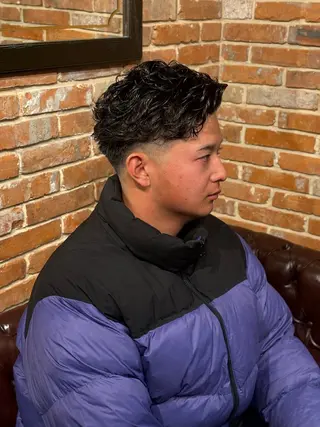 パーマ メンズ YUUKA /barber/床屋のヘアスタイル