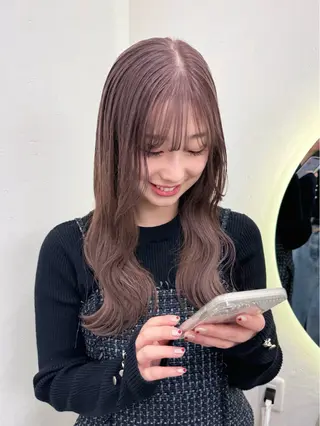 カラー グレージュ/レイヤー /ボブ/moyu🎀のヘアスタイル