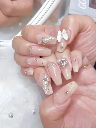 ネイル moca  心斎橋店所属・moca心斎橋店 Aina🐈‍⬛🤍のネイルデザイン