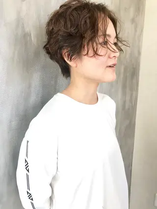 ショート パーマ美容師 matsuのヘアスタイル