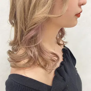 セミロング メンズ縮毛矯正 ニュアンスパーマのヘアスタイル