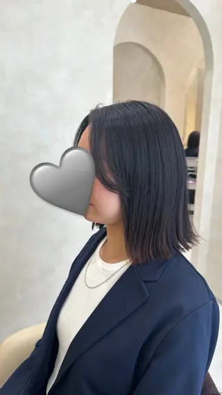 ミディアム 艶カラー✨ ʜɪʀᴀʀɪのヘアスタイル