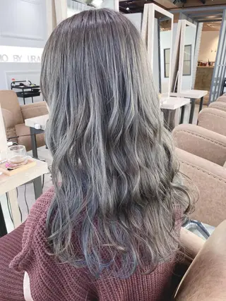 ロング カラー Resta所属・カミヤ タカヒロのヘアスタイル