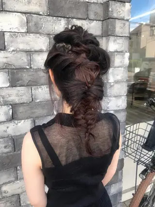 ロング ヘアアレンジ ✂️似合わせの魔術師 石田一樹✂️のヘアスタイル