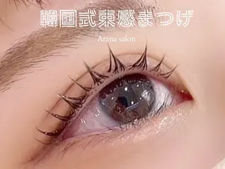 マツエク・マツパ arana eyelashのマツエク・マツパデザイン