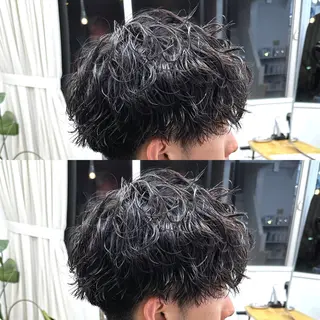 パーマ メンズ メンズ特化✂️ 小枝 優生のヘアスタイル