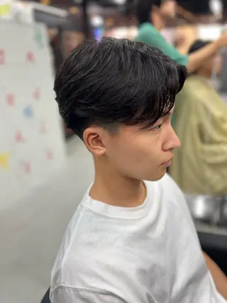 ショート パーマ メンズ 錦糸町/Men's cutパーマ石川史弥のヘアスタイル