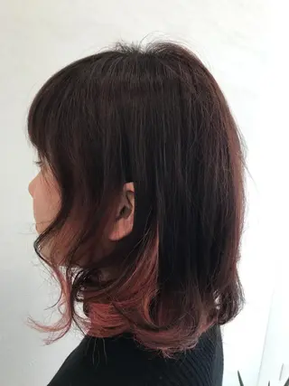 ミディアム 星野 慎也のヘアスタイル