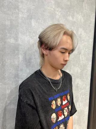 メンズ 最新ケアカラー 髪質改善YUTOのヘアスタイル