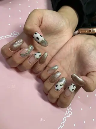 ミディアム ネイル 《LB》ラブリエ Nail&eyeのマツエク・マツパデザイン