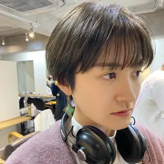 ショート カラー 下北沢 soiのヘアスタイル