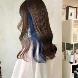 セミロング カラー Life salon SAKURAのヘアスタイル