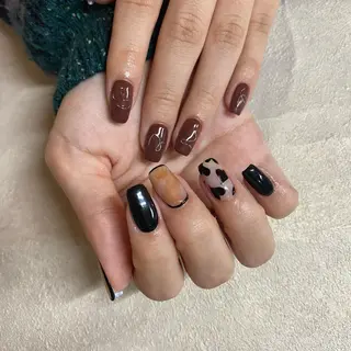 ネイル Amber21.所属・Nagahama Akariのネイルデザイン