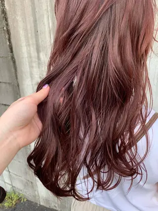 ロング カラー 安藤 佑衣のヘアスタイル