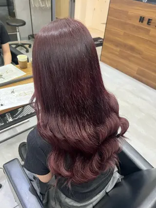 ロング カラー いろあそび所属・ショート/ウルフ カットモデル募集のヘアスタイル