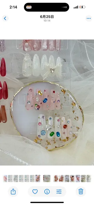 ネイル クイーンズネイル銀座所属・Queeens nailのネイルデザイン