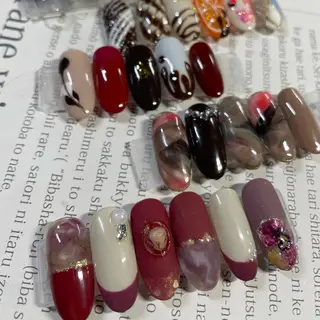 ネイル 奥園 良恵のネイルデザイン