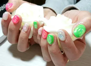 ネイル 林 珠里のネイルデザイン