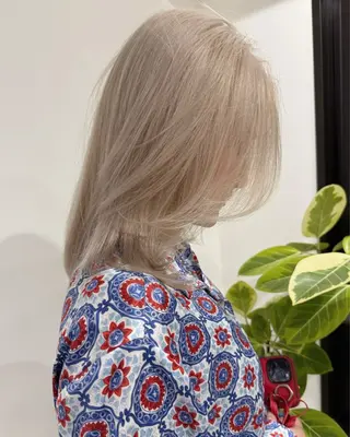 ミディアム 五島 拓海のヘアスタイル