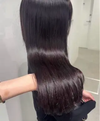 ロング miku/ラベンダー 透明感カラー🪻❤︎のヘアスタイル