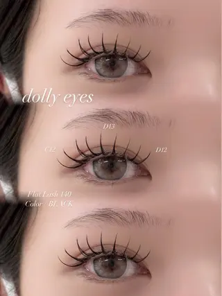 マツエク・マツパ ・ seiraのマツエク・マツパデザイン