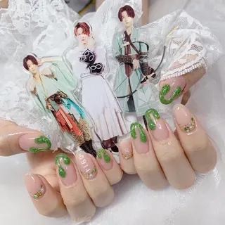 ネイル La neige* yuki 🥯🍑のネイルデザイン