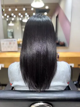 ロング ラベンダーバイジュエル所属・ほし のぞみのヘアスタイル