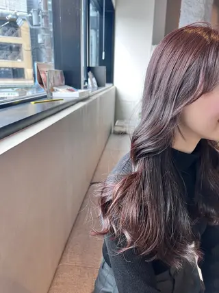 ロング カラー ロカリタ 河原町三条所属・🌐👽フクイ キララ🌎💎のヘアスタイル