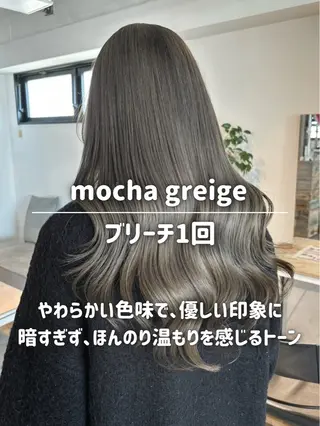 ロング カラー ブリーチモデル/ メンズパーマ/AMIのヘアスタイル