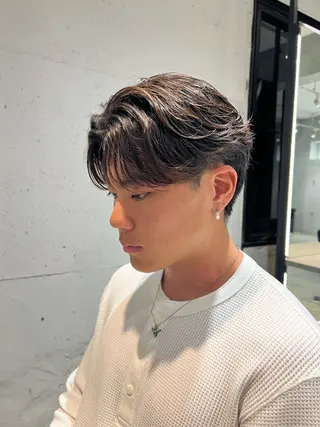 メンズ メンズカット松戸/韓 国/メンズパーマ航太のヘアスタイル