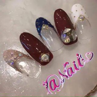 ネイル 小尾 栞のネイルデザイン