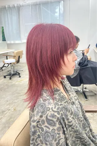 ミディアム カラー BOB🌟ハイトーン /ブリーチ/TAKUのヘアスタイル