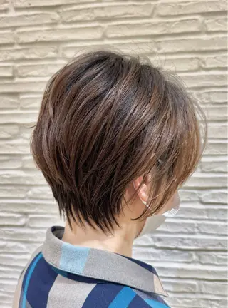 ショート 前平 友慈のヘアスタイル