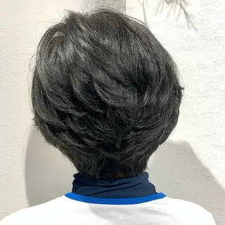 ショート カラー ショート×カラー 🦊堀米早紀【荻窪】のヘアスタイル