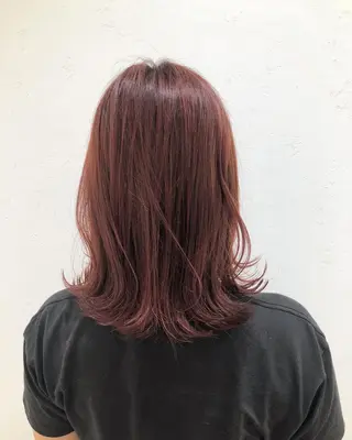ミディアム ニュアンスカラー🫧 加納のヘアスタイル