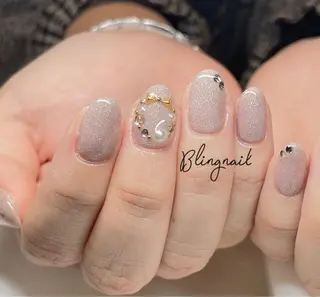 ネイル 23時まで❤︎韓国、 ワンホンネイルのネイルデザイン