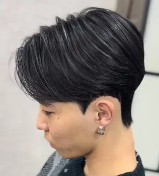 ショート パーマ カラー メンズ Men's Eir Kodamaのヘアスタイル