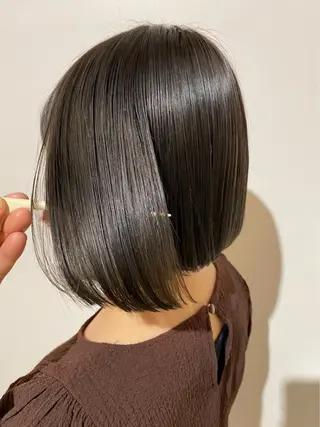 ショート KAZUKI新宿 カット　パーマのヘアスタイル