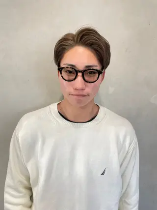 ショート カラー メンズ メンズ🎱女性も歓迎 ✨🌵榊原崇文🌵のヘアスタイル