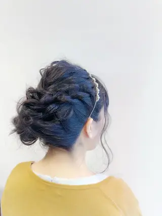 ヘアアレンジ 星 沙織のヘアスタイル