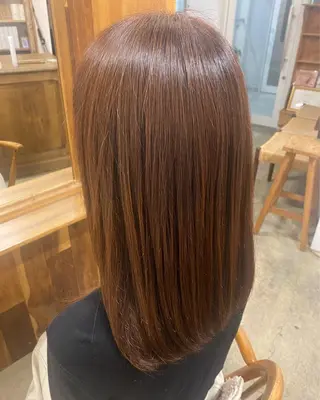 セミロング カラー 韓国レイヤー/ハイ トーン/優太のヘアスタイル