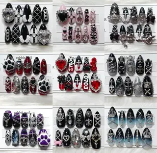 ネイル 長さだし専門店 M2　rikaのネイルデザイン