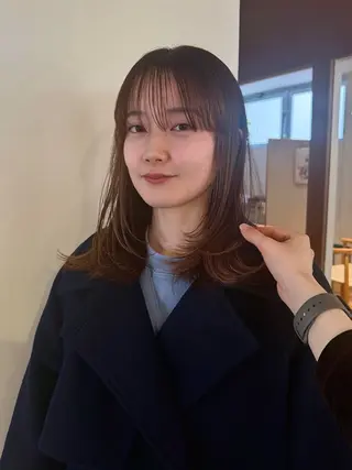 ミディアム yuzu / tsunaguのヘアスタイル