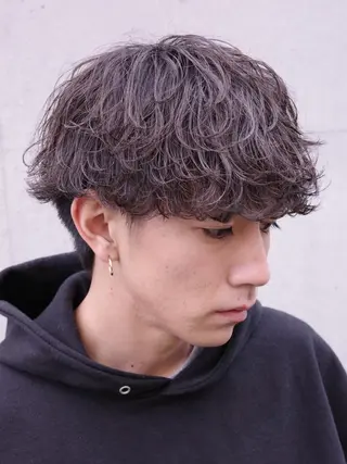 ショート パーマ メンズ fifth リュウセイのヘアスタイル