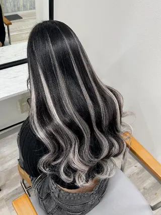 ロング 最安値エクステサロン SHOW  ROOMのヘアスタイル